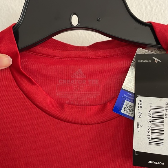 Adidas University of Nebraska Shirt NWT - Picture 2 of 4